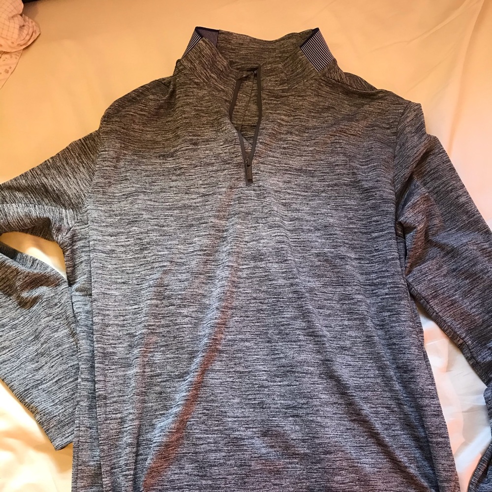 Bugatchi Quarter Zip Long Sleeve Jacket